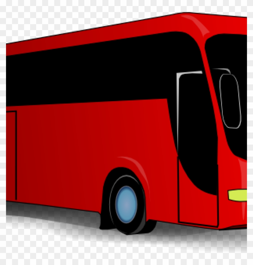 Bus Clipart Free Red Travel Bus Clip Art At Clker Vector - New York–penn League #58865