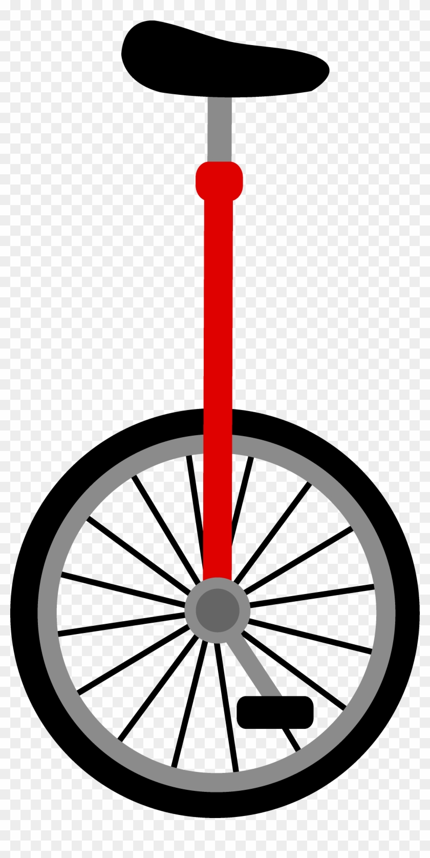 Unicycle Clipart - Unicycle Clipart #58872