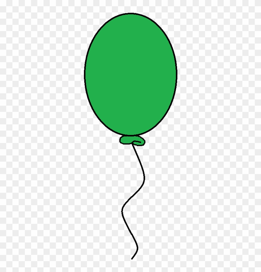 Green Balloon Clipart - Clip Art #58882