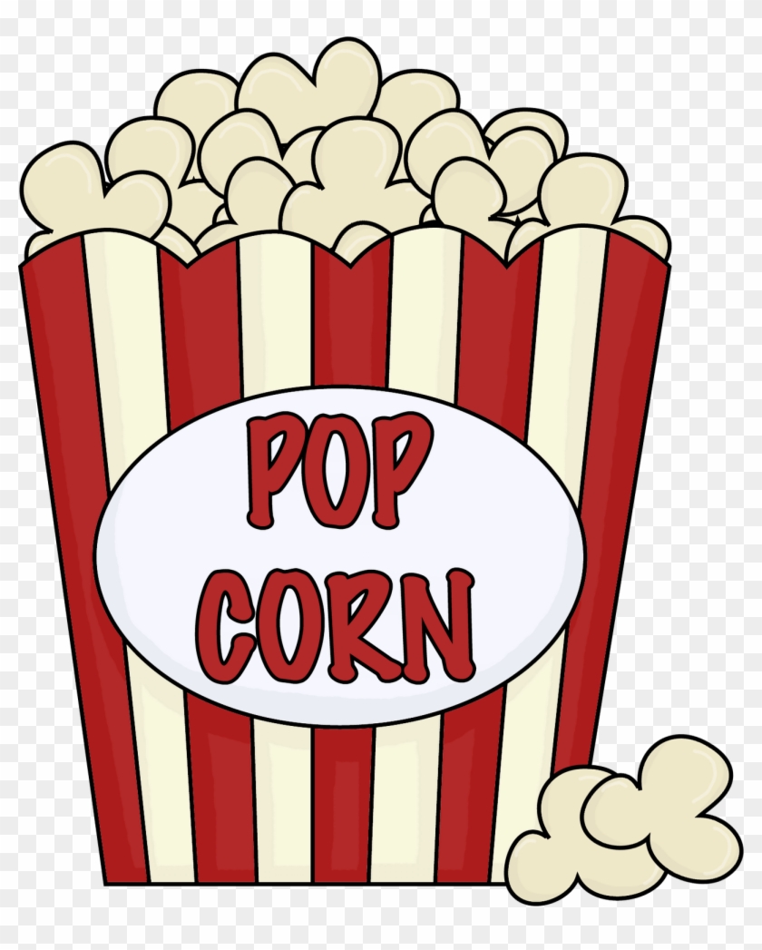 Circus Popcorn Clipart - Draw A Popcorn Bag #58913