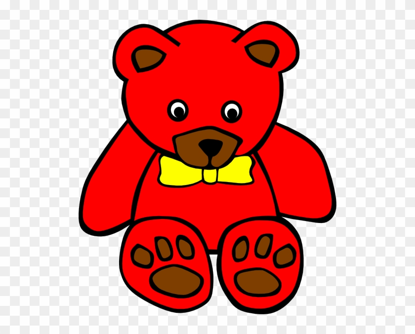 Teddy 5 Clip Art At Clker - Teddy Bear Clip Art #58959