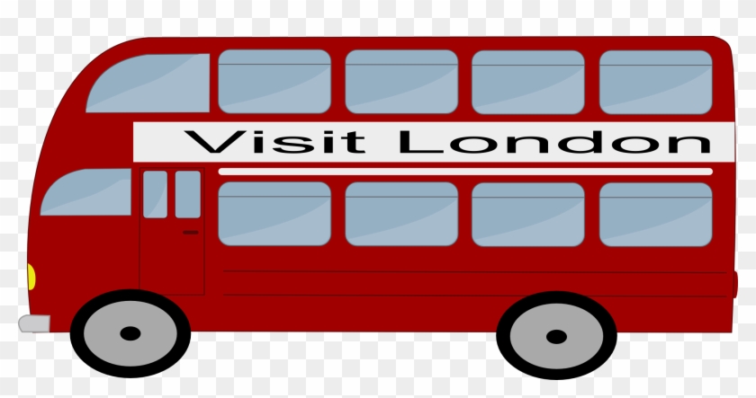 Red Bus Clipart - London Free Clip Art #59071