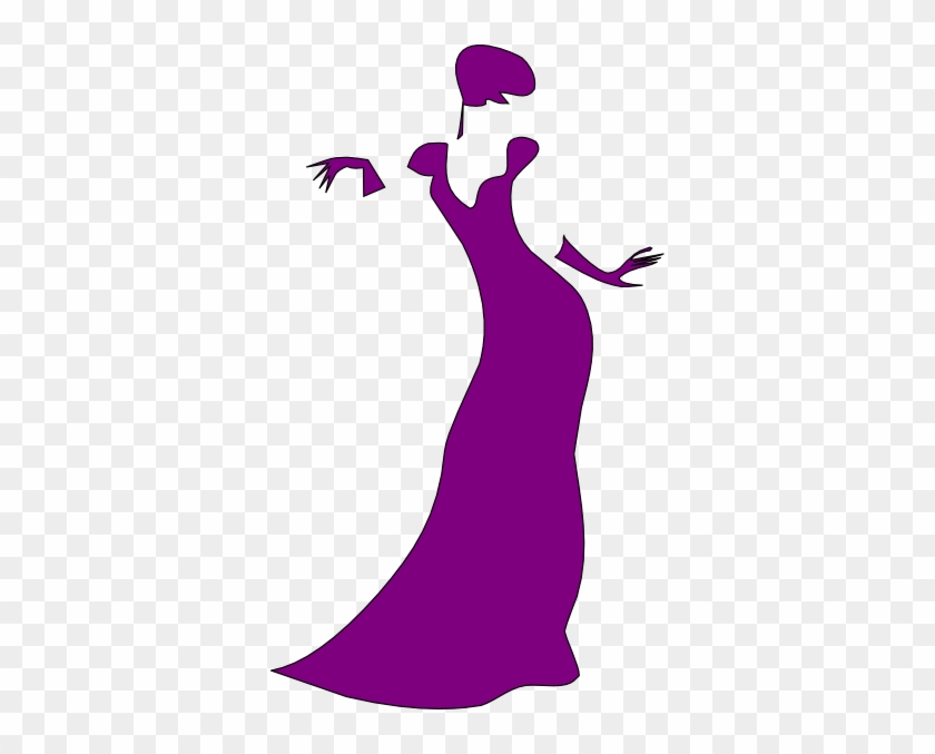 Purple Clip Art Images - Fancy Lady Clip Art #59077