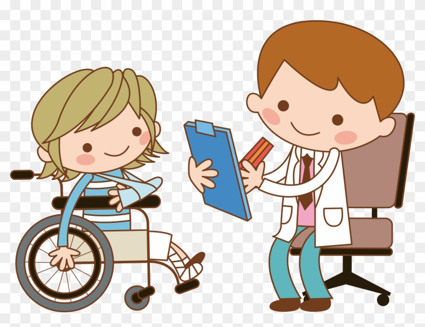 child in wheelchair clipart