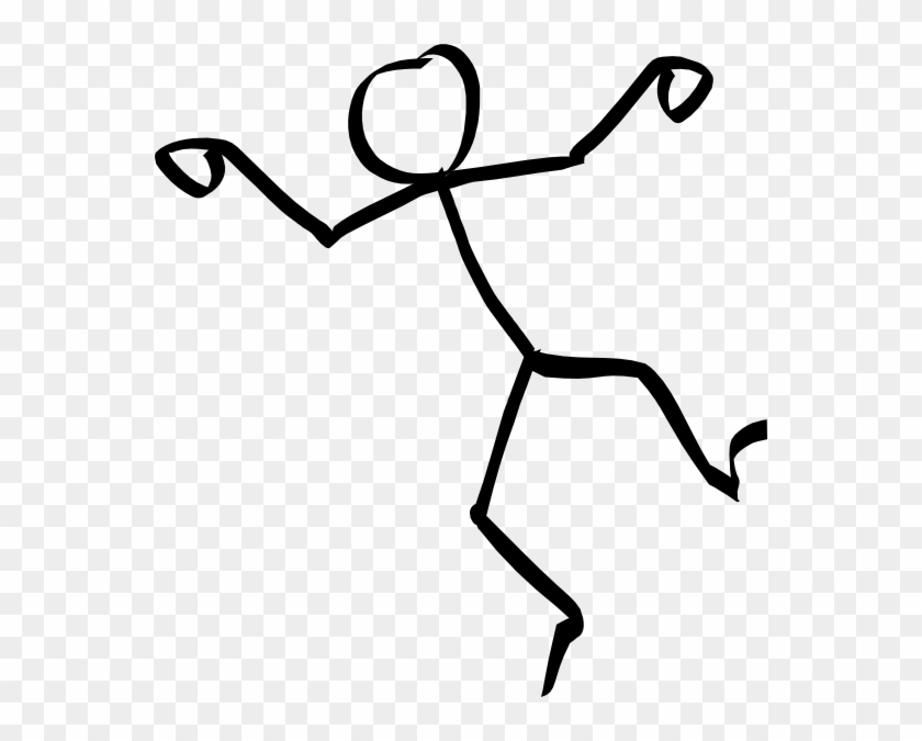 Stick Man Falling Clip Art Vector Clip Art Online Royalty - Stick Figure Transparent Background #59219