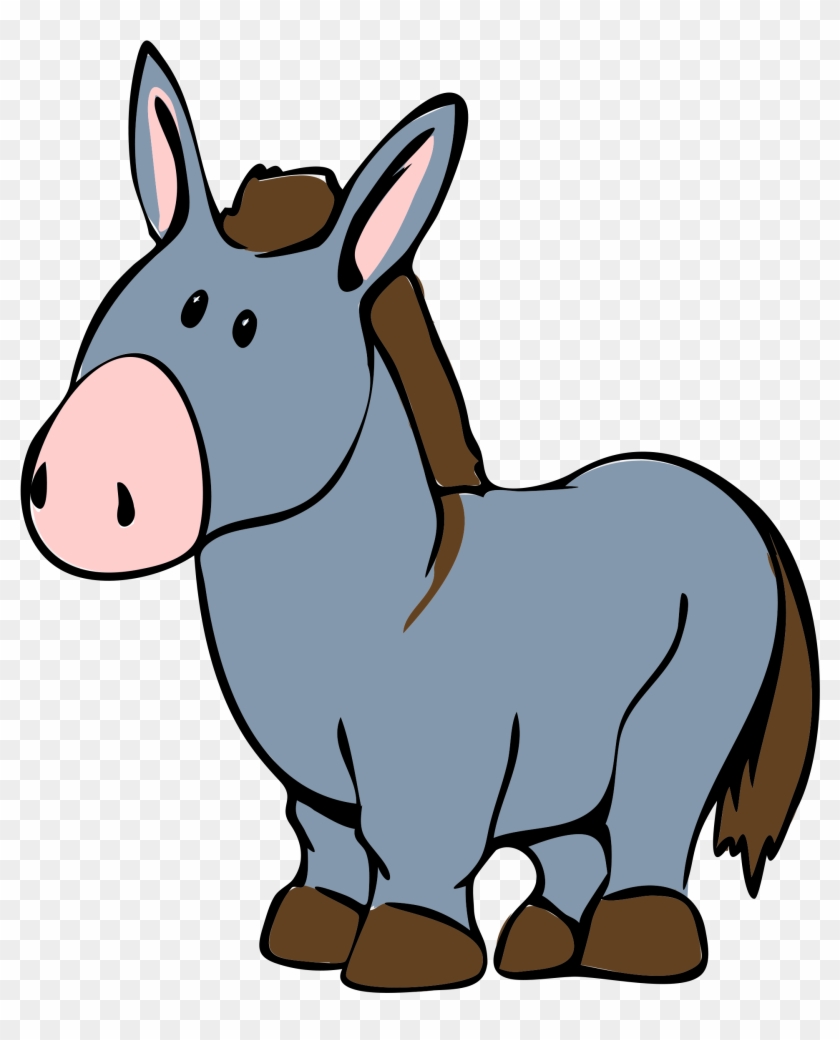 Open - Donkey Cartoon #59346