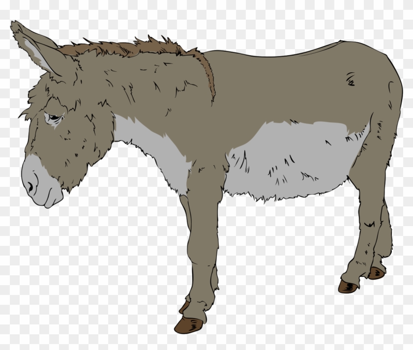 Donkey Clipart - Benjamin From Animal Farm #59349