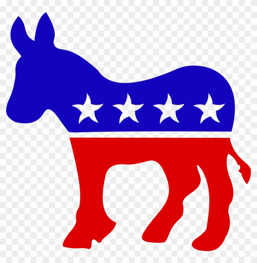 Free Stock Photo Of Democratic Donkey Vector Clipart - Democratic Party Logo #59400