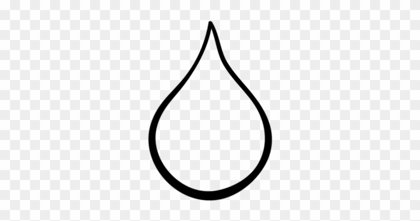 water drop clipart black