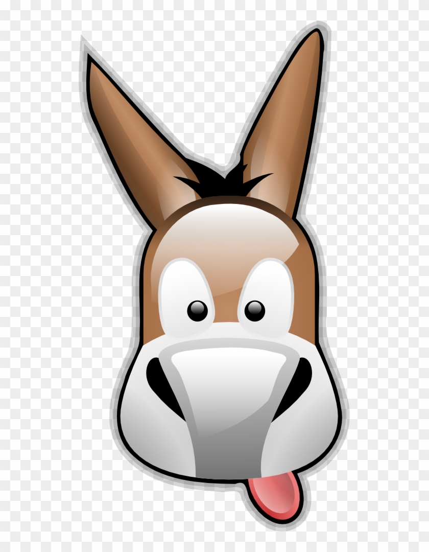 Onlinelabels Clip Art - Donkey Logo #59438