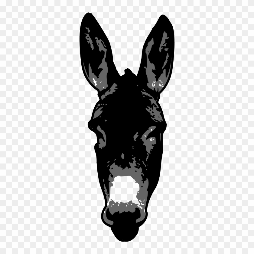 Clip Art Tags - Donkey Silhouette #59486