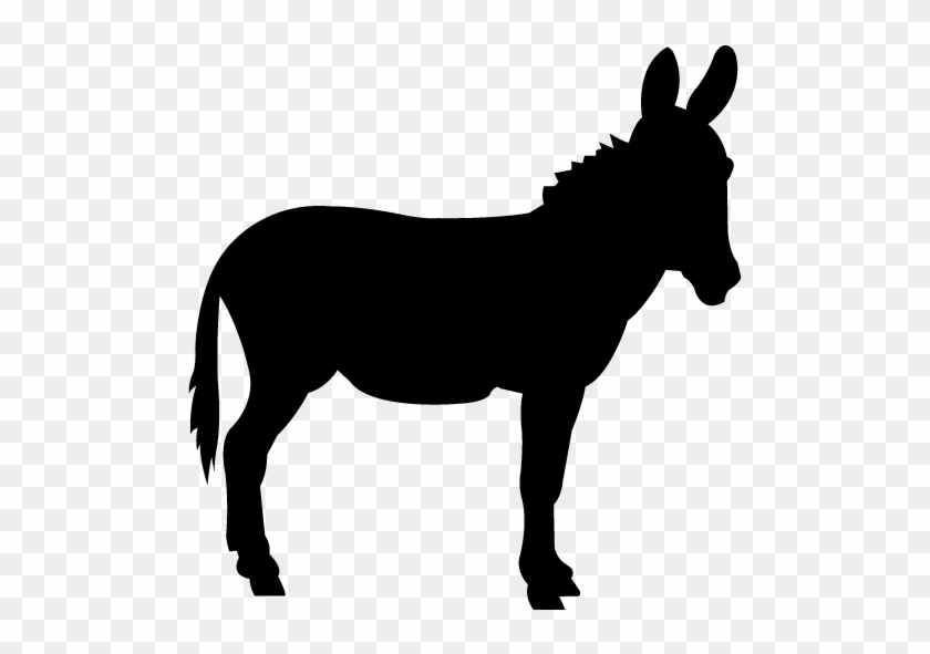 Black Donkey 2 Icon - Donkey Sanctuary Of Canada #59493