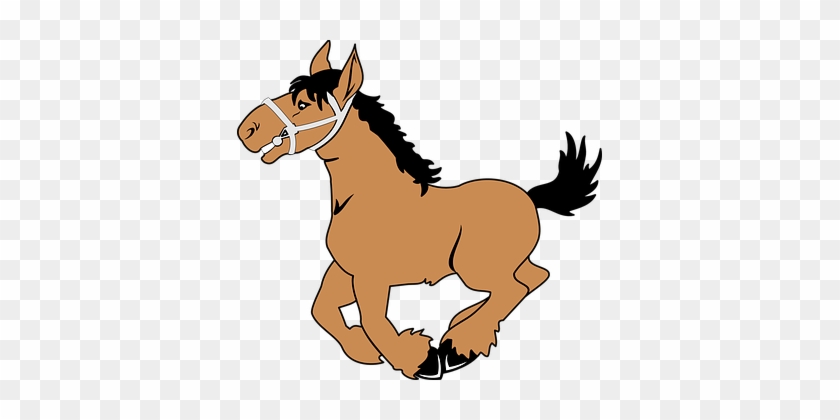 Horse Galloping Cartoon Movement Racing Eq - Horse Clipart Transparent #59525