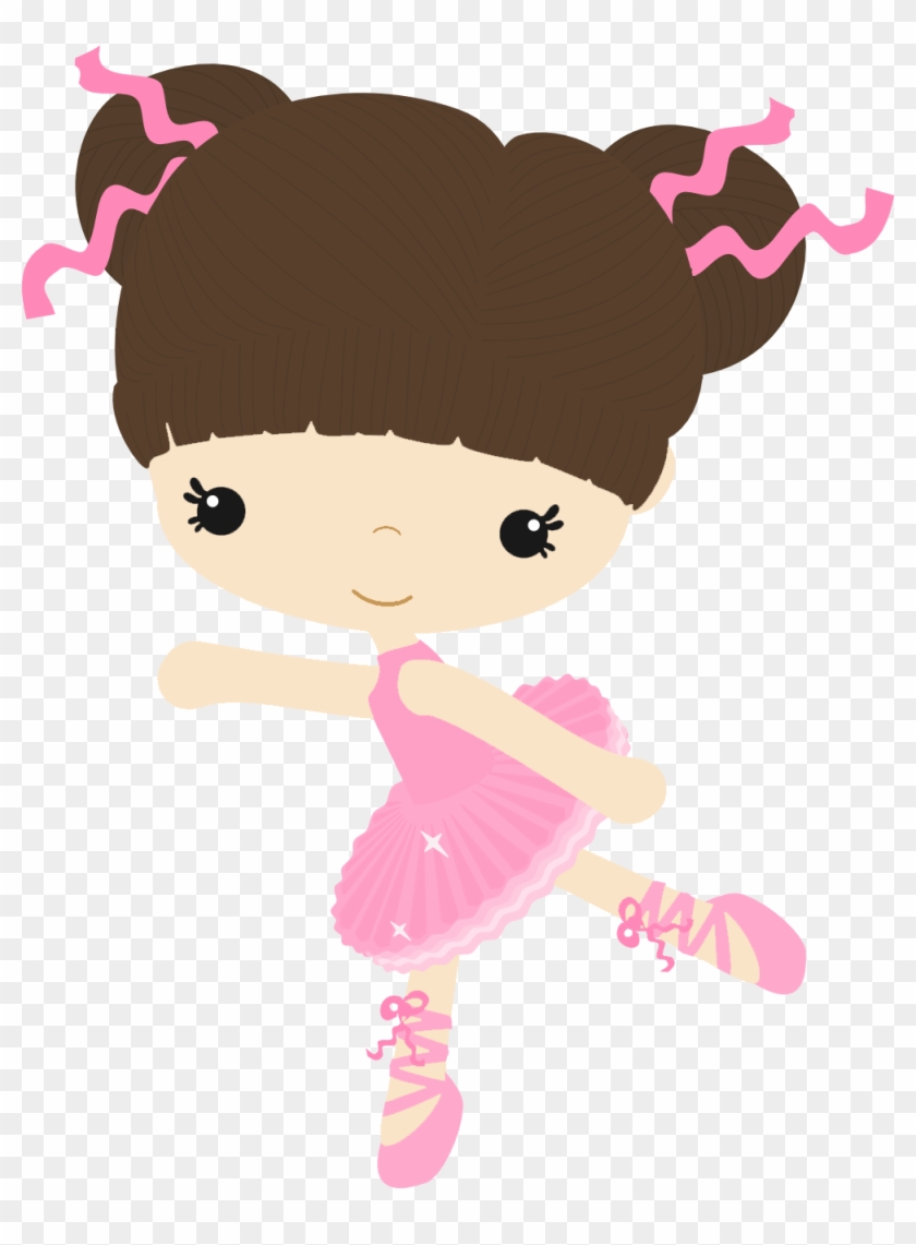 Music Clipart, Tan Skin, Ballet Girls, Baby Embroidery, - Baby Ballerina Png #59543