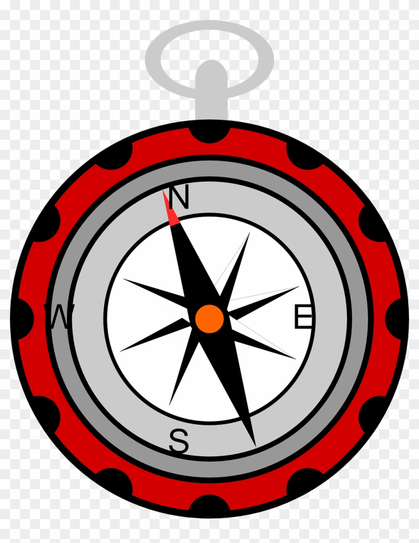 Compass Geography Navigation Transparent Image - Dibujo De Brujula Png #59753