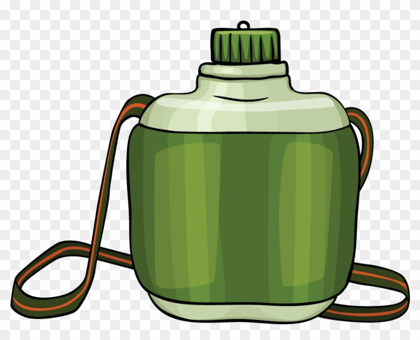 Camping Euclidean Vector Clip Art - Clipart Canteen Bottle #59771