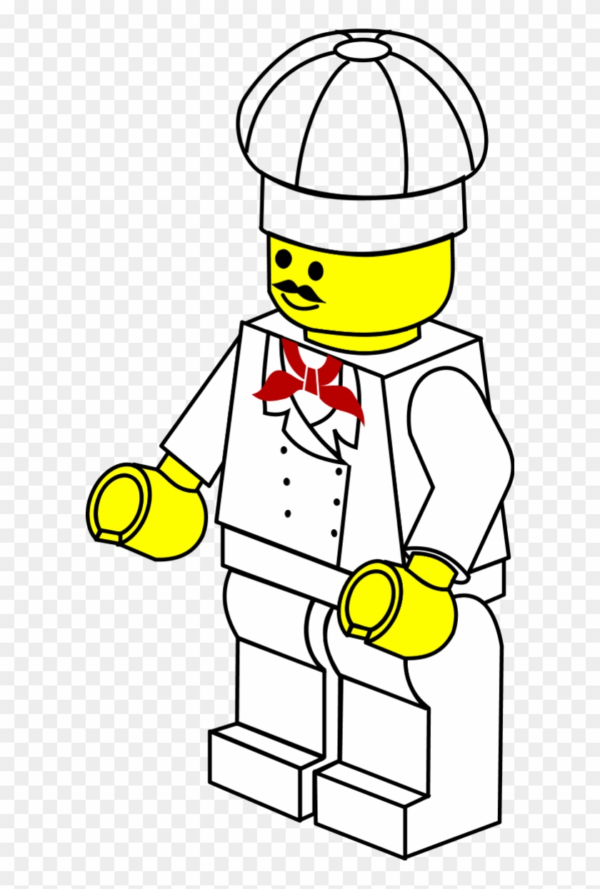 Lego Town Chef - Lego Clipart #59778