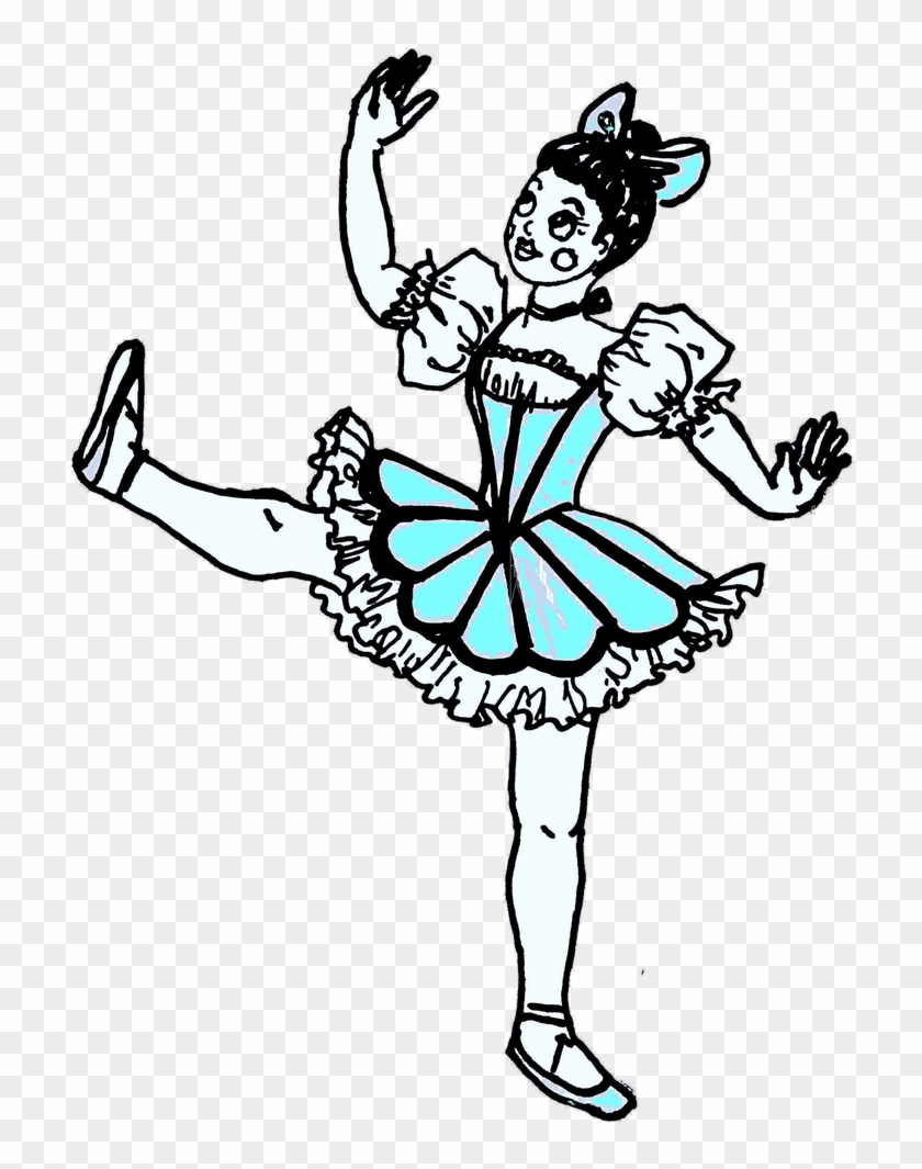 Ar-130409928 Updated= - Coloring Pages Ballet Dancer Coppelia #59779