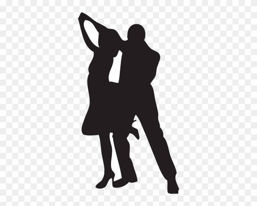 Dancer Silhouette Clip Art - Dancing Couple Silhouette Png #59824