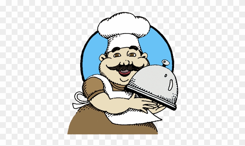 Related Chef Clipart Transparent - Chef Clipart Black And White #59863