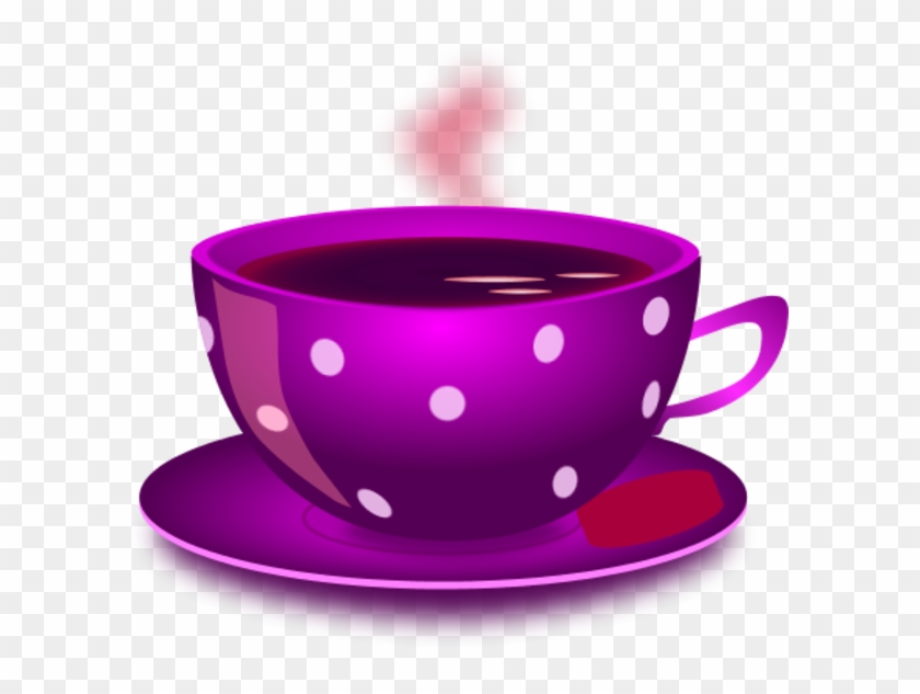 Cup Clipart Purple Tea - Clipart Of Tea Cup #59943