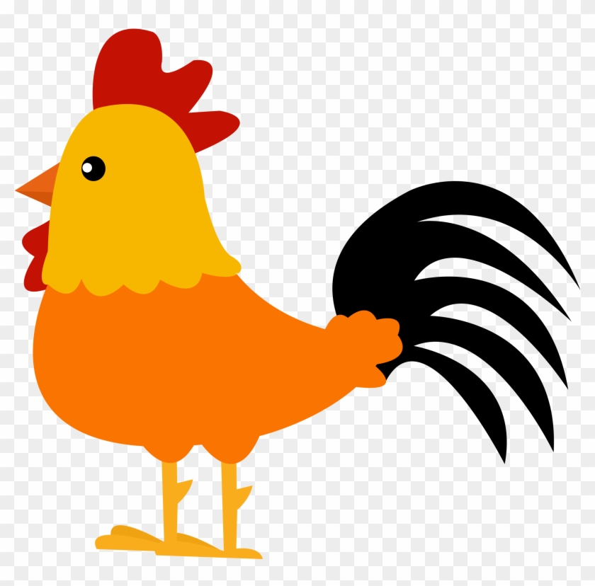 Rooster Clip Art - Animalitos De La Granja Png #60004