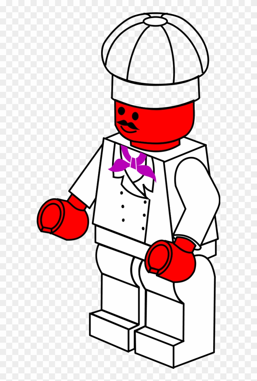 Lego Town Chef - Lego Vector #60007