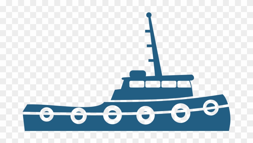 Passenger Vessel - Tugboat - Tug Boat Clip Art #60018
