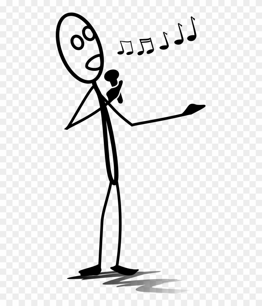 How To Set Use Al Singing Melody Icon Png - Singing Stick Figure #60028