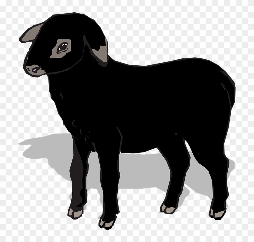 Clipart Black Sheep #60104