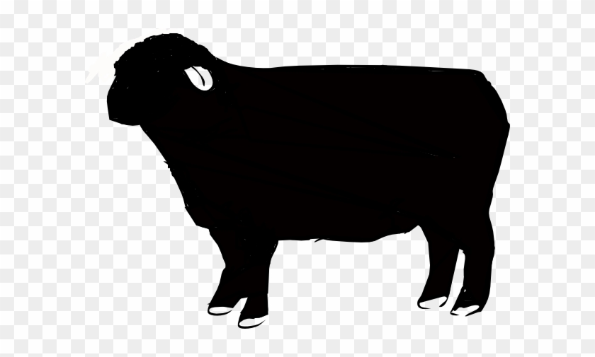 Sheep Black Clip Art #60152
