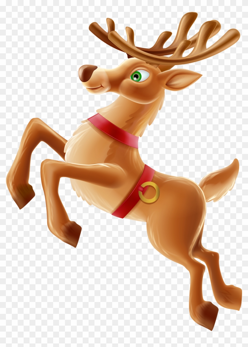 Christmas Deer Clipart Png #60200
