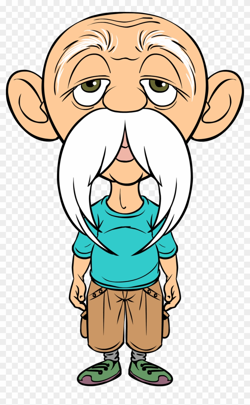 Old Man Cartoon - Old Man Cartoon Characters - Free Transparent PNG Clipart  Images Download