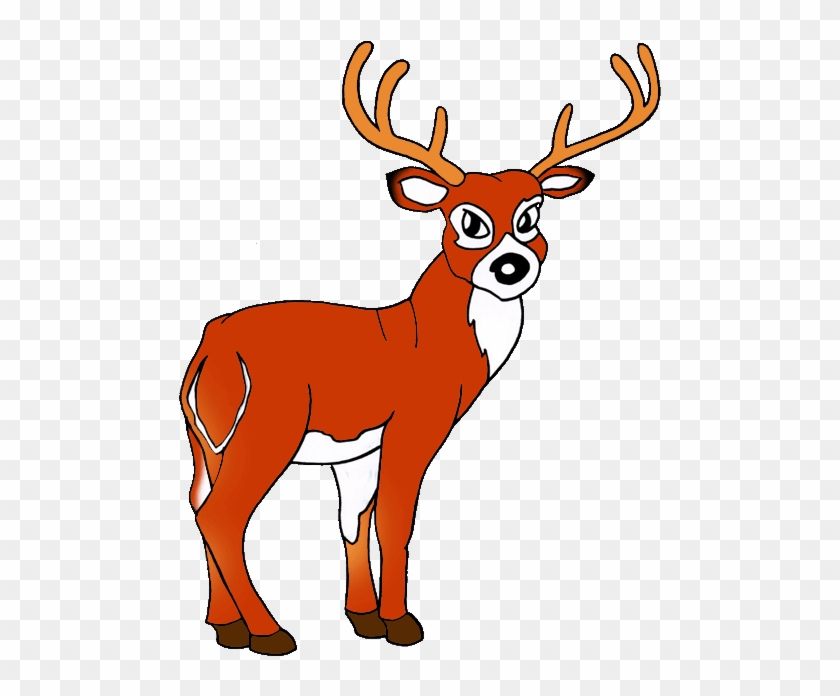 Michigan State Game Mammal White Tailed Deer - Red Deer Clipart #60203