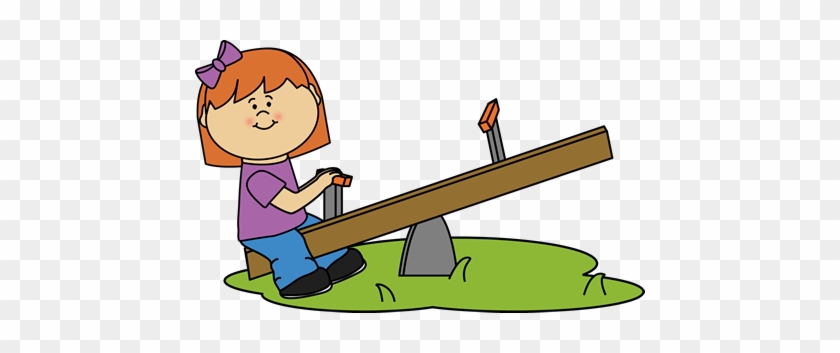 Playground Clipart See Saw - See Saw Clipart #60335