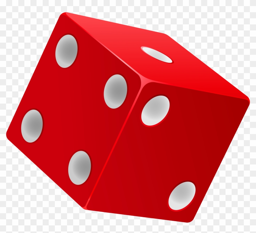 Red Dice Png Clip Art - Dice Png #60472