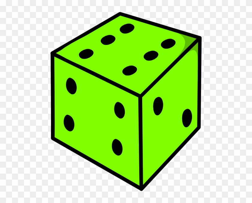 Colored Dice Clipart #60504