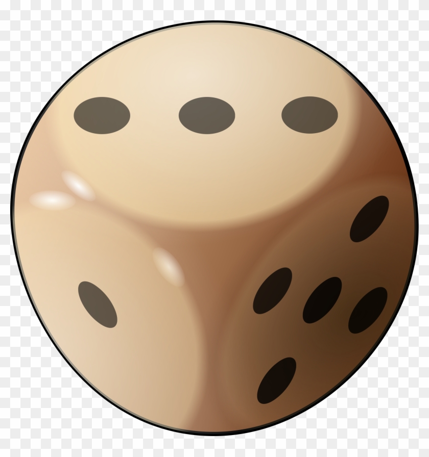 1 Dice Clipart Free Clipart Images Image - 3 On Dice #60508