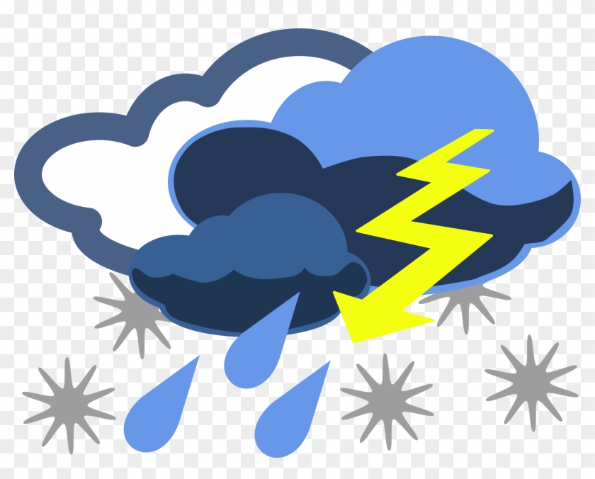 Big Image - Severe Weather Clip Art #60528