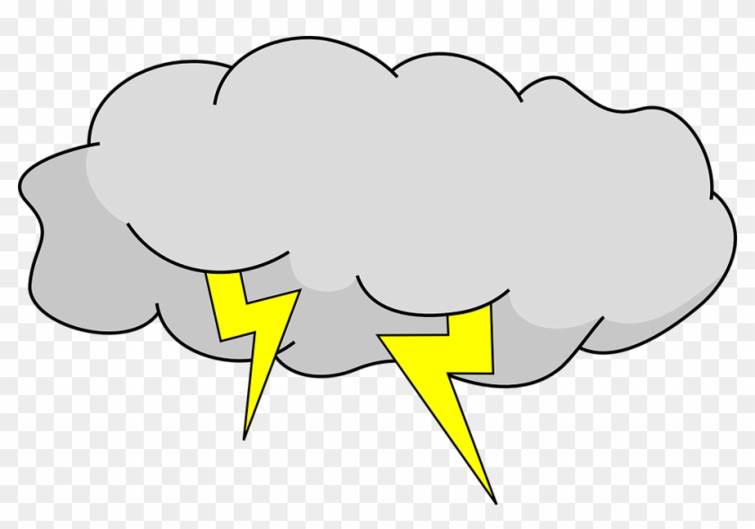 Medium Image - Cartoon Storm Cloud #60583