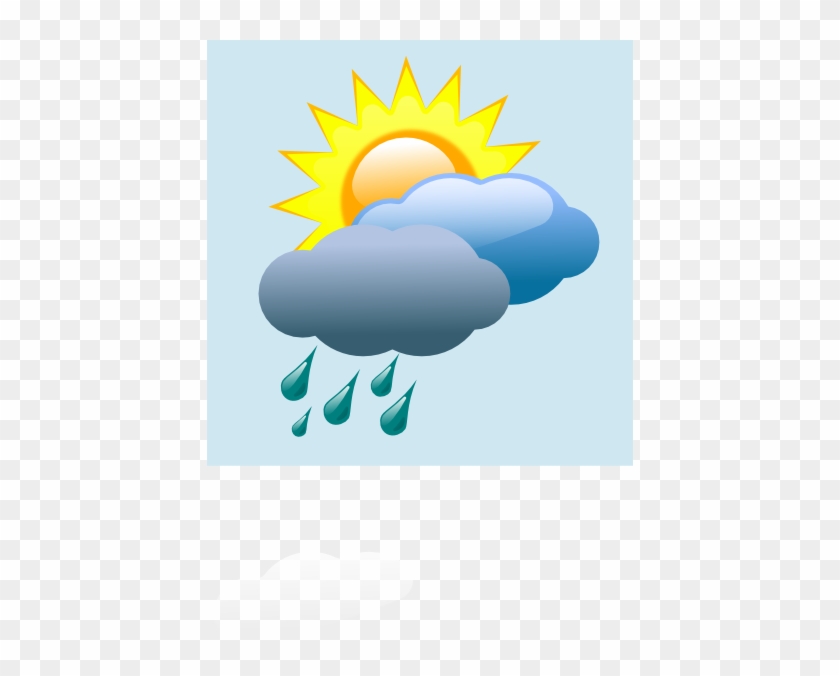 Rain Clipart Weather Icon - Weather Forcast In Png #60590