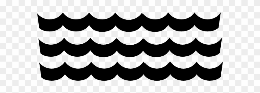 Wave Pattern Clip Art - Wave Border Clip Art #60616