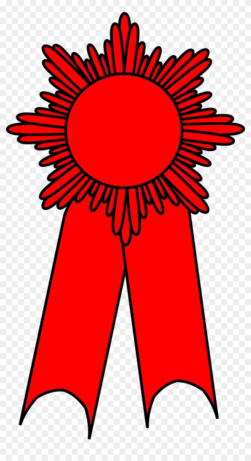 Blue Ribbon Computer Icons Clip Art - Red Ribbon Award Clipart Png #60691