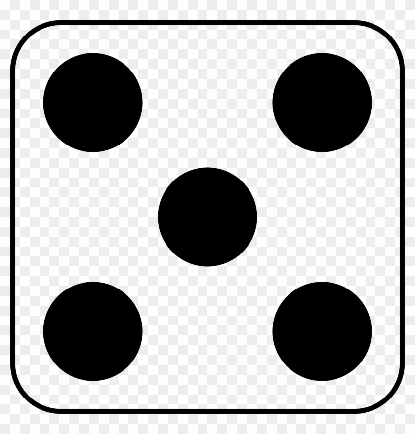 Dice Clipart Single - Arithmetic #60689