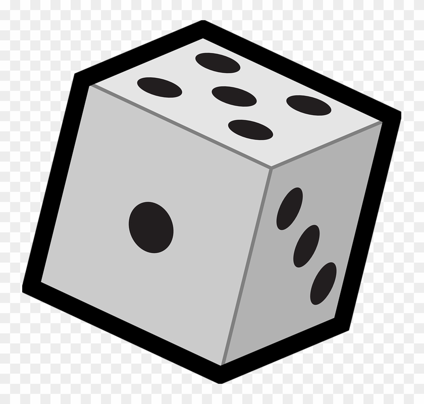 Faces, Dice, Cube, Random, Number, Game, Six, Roll, - Die Clipart #60712