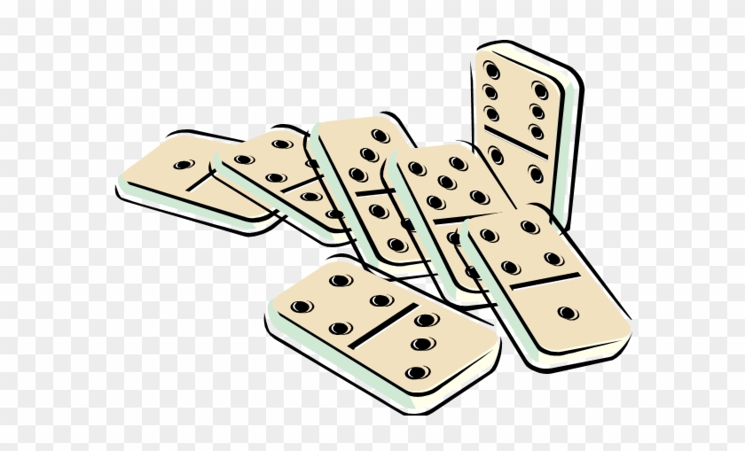 Dominoes Domino Games Domino's Pizza Clip Art - Free Clip Art Dominoes #60833