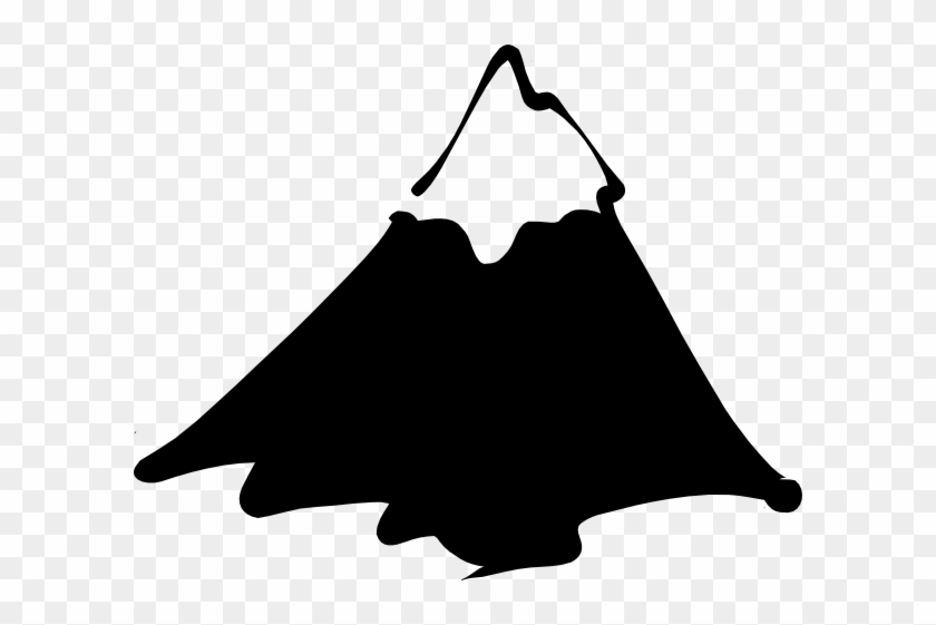 Clip Arts Related To - Mountain Black And White Clipart #60887