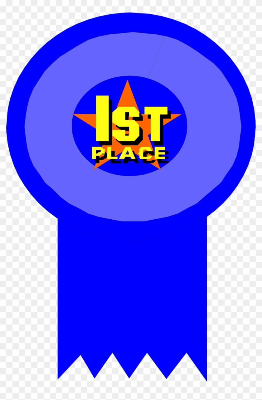 1st Place Award Ribbon Clipart - First Place Transparent Background #60918