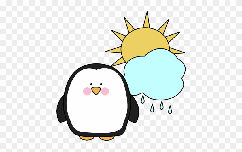 Penguin Classroom Job Clip Art Clip Art - Penguin In The Sun Clipart #60930