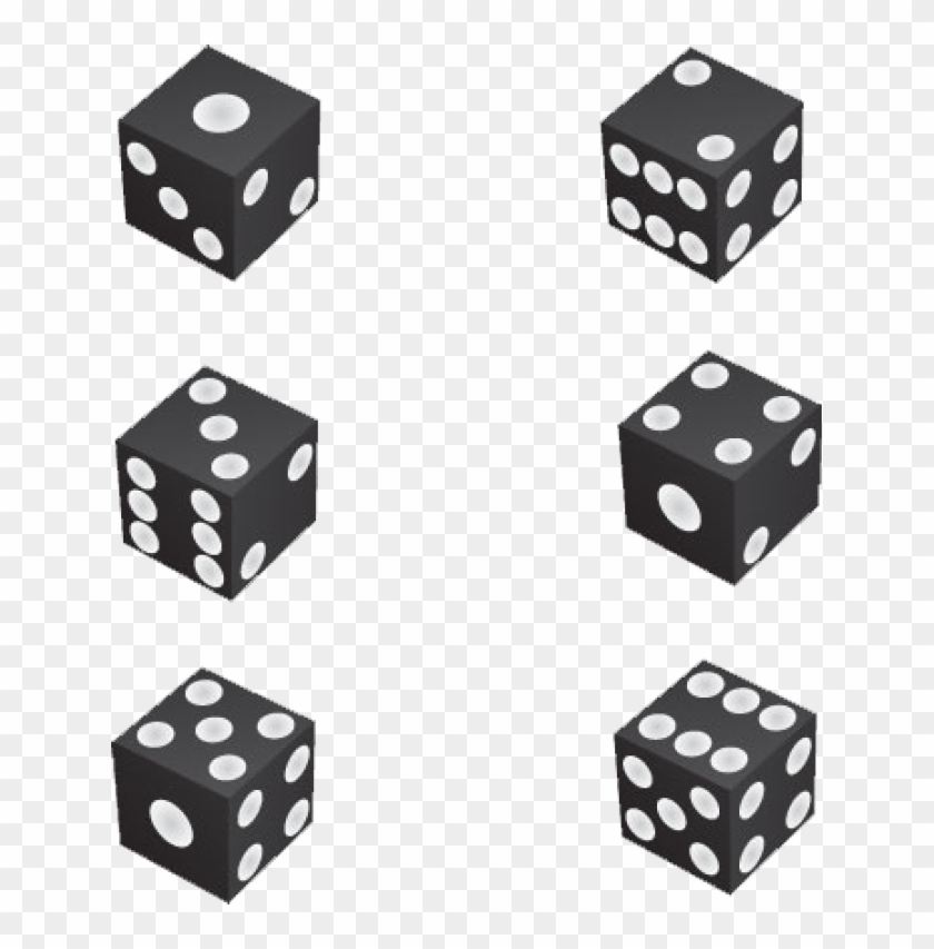 1 Dice Clipart - Numbers In A Dice #60945